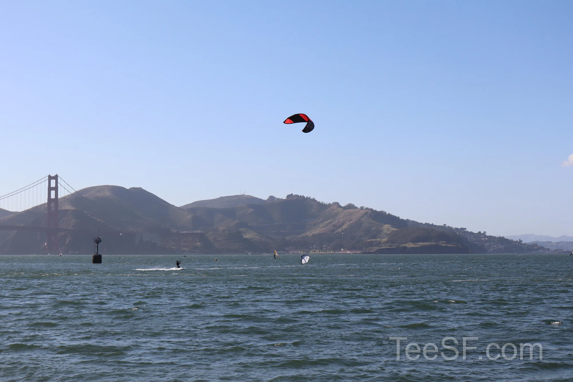 golden Gate Bridge From Beach during a Stripe Sessions 2026 visit in San Francisco.